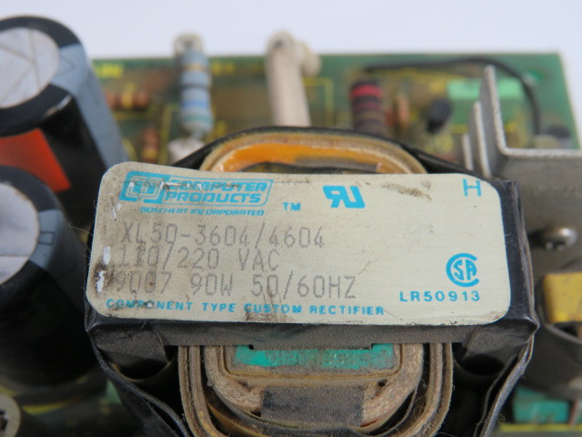 Computer Products XL50-3604/4604 Power Supply Board 110/220VAC 90W USED