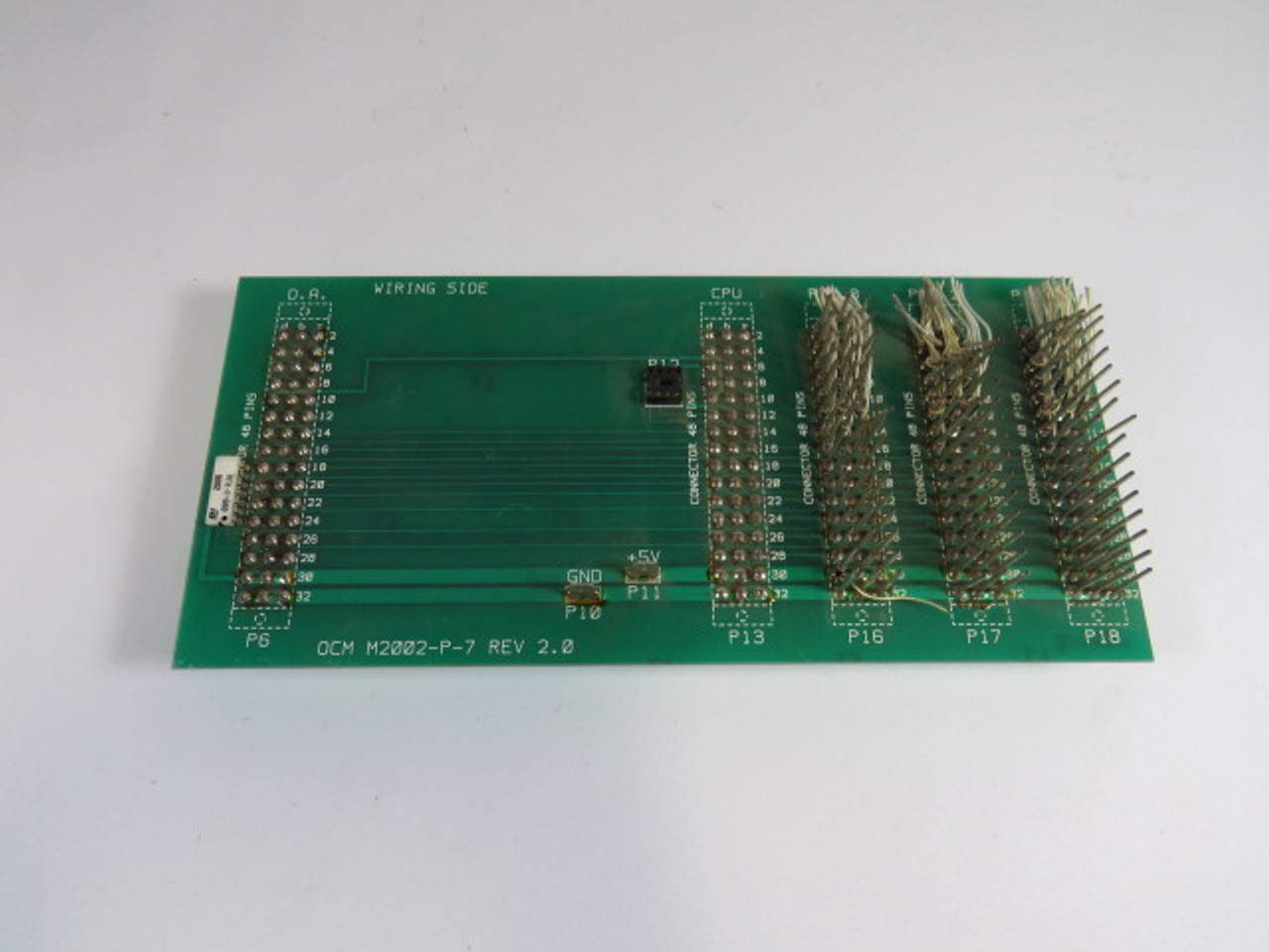 OCM M2002-P-7 Rev 2.0 Circuit Board DAMAGED PINS USED