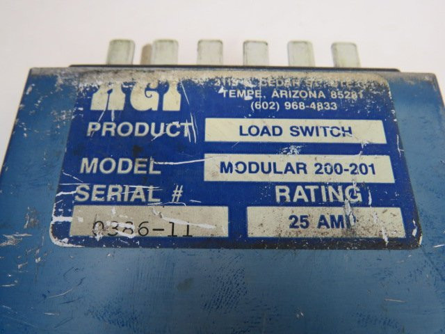 HGI Product MODULAR200-201 Load Switch 25A USED