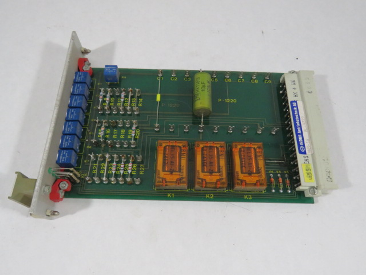 Indur RKR-1A-AL-4229 PLC Module USED