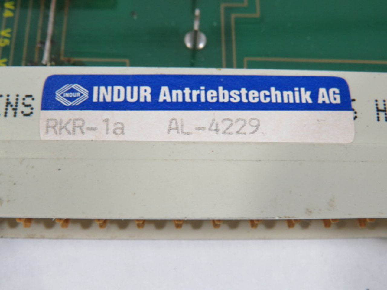 Indur RKR-1A-AL-4229 PLC Module USED