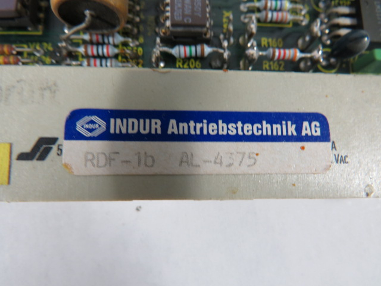 Indur RDF-1B-AL-4375 PLC Module USED