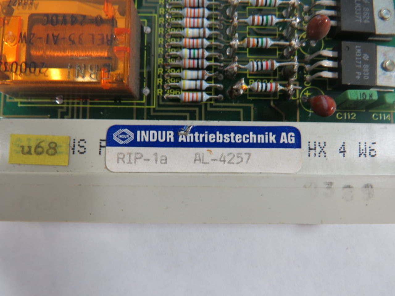 Indur RIP-1A-AL-4257 PLC Module USED