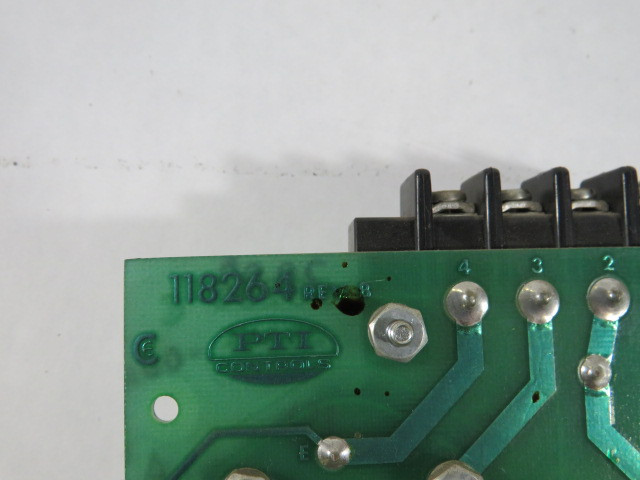 PTI Controls 118264 Rev B Circuit Board USED