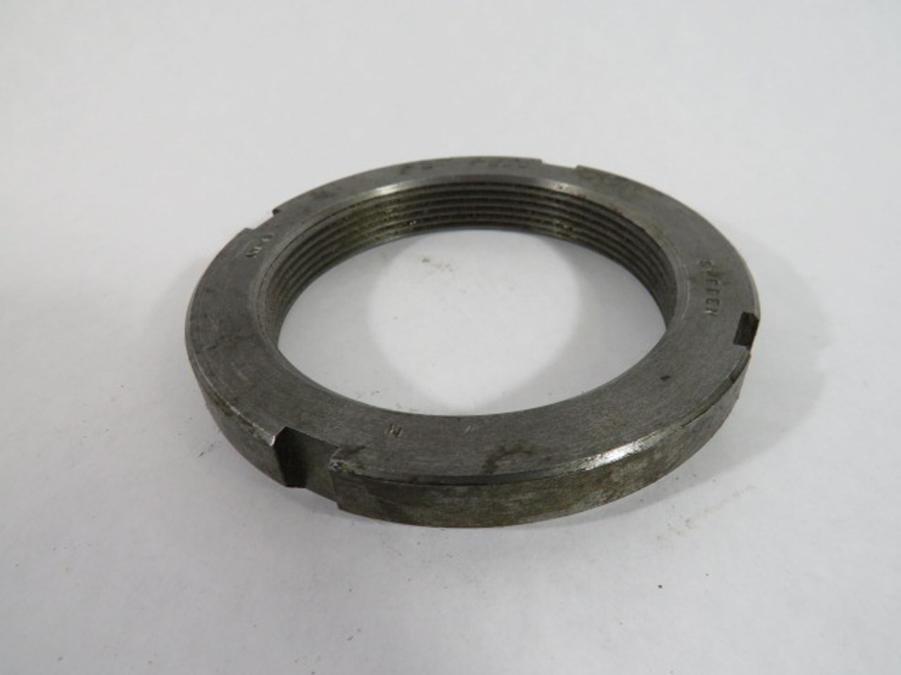 SKF AN16 Bearing Lock Nut 4.1339"OD .5906"W 3.1370-12 Thread USED