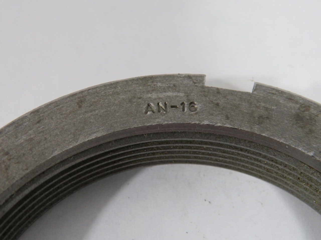 SKF AN16 Bearing Lock Nut 4.1339"OD .5906"W 3.1370-12 Thread USED