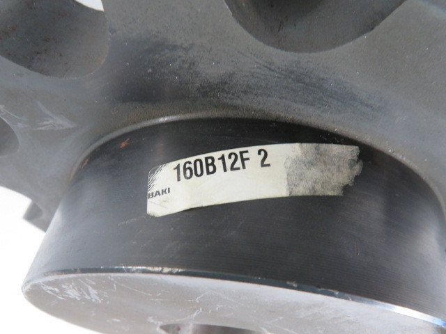 Tsubaki 160B12F2 Sprocket 2” Bore 5-1/2” Hub Diameter 160 Chain USED