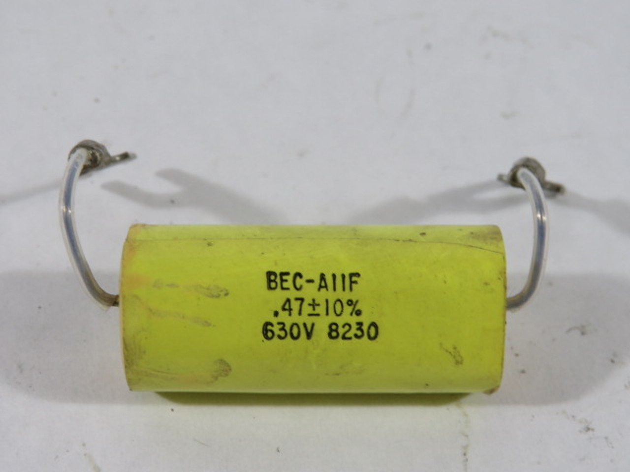 Generic BEC A11F .47+10% 630V Capacitor USED
