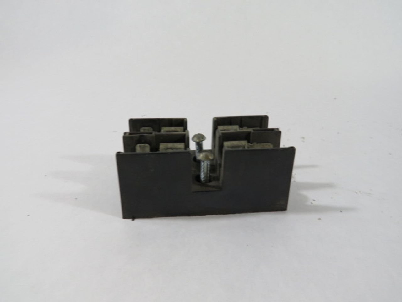 Connectron M632-77 600V 30A 2 Pole Fuse Holder USED