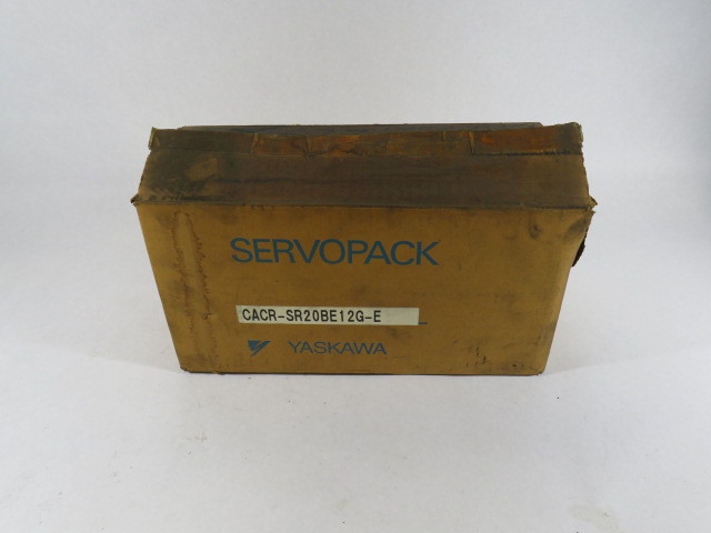 Yaskawa CACR-SR20BE12G-E Servo Controller USED