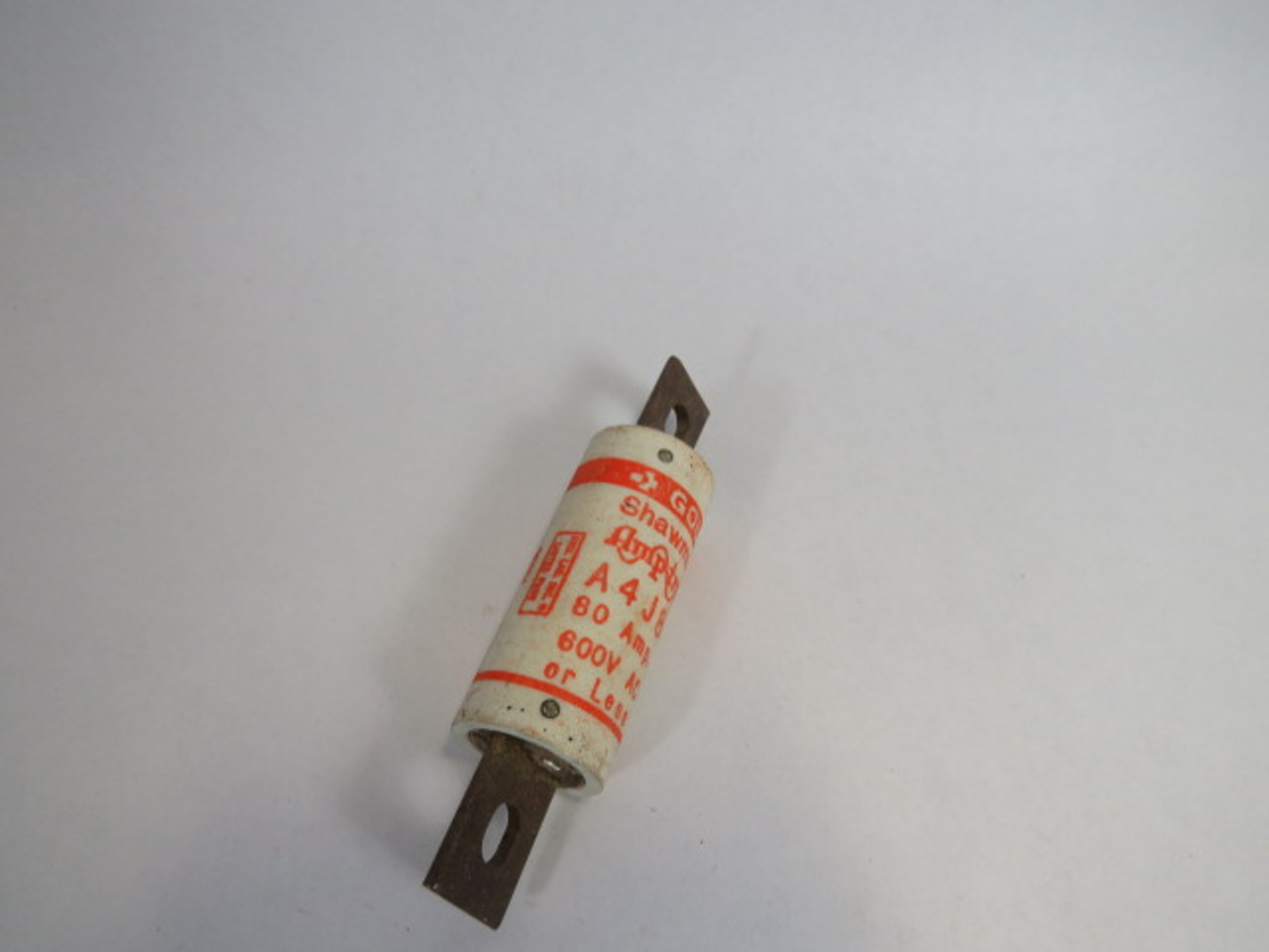 Gould Shawmut A4J80 Amp-trap Fuse 80A 600VAC USED