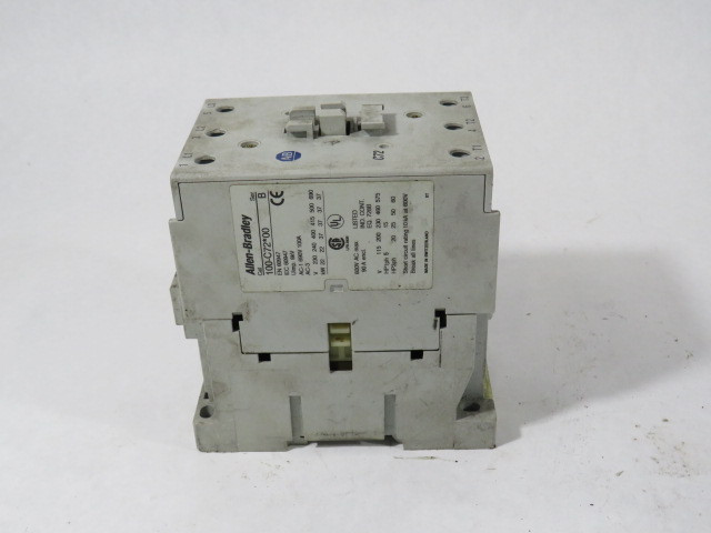 Allen-Bradley 100-C72C00 Contactor 550/600V 50/60Hz 100A USED