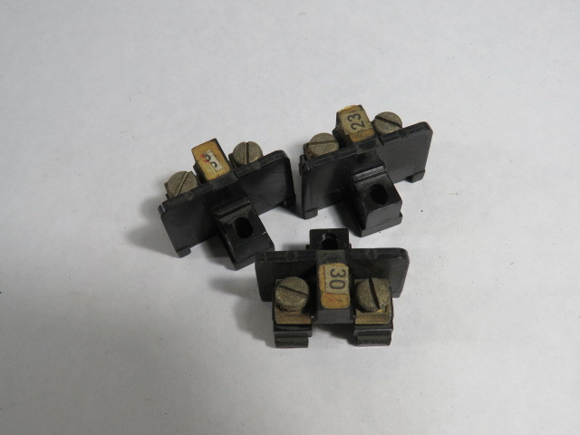 Allen-Bradley F-16673 Terminal Anchor Block Lot of 3 USED