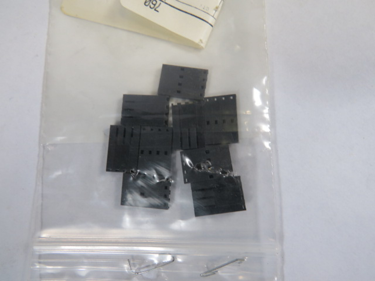 Molex 0050579004 Black Receptacle 4 Connectors Lot of 9 ! NOP !