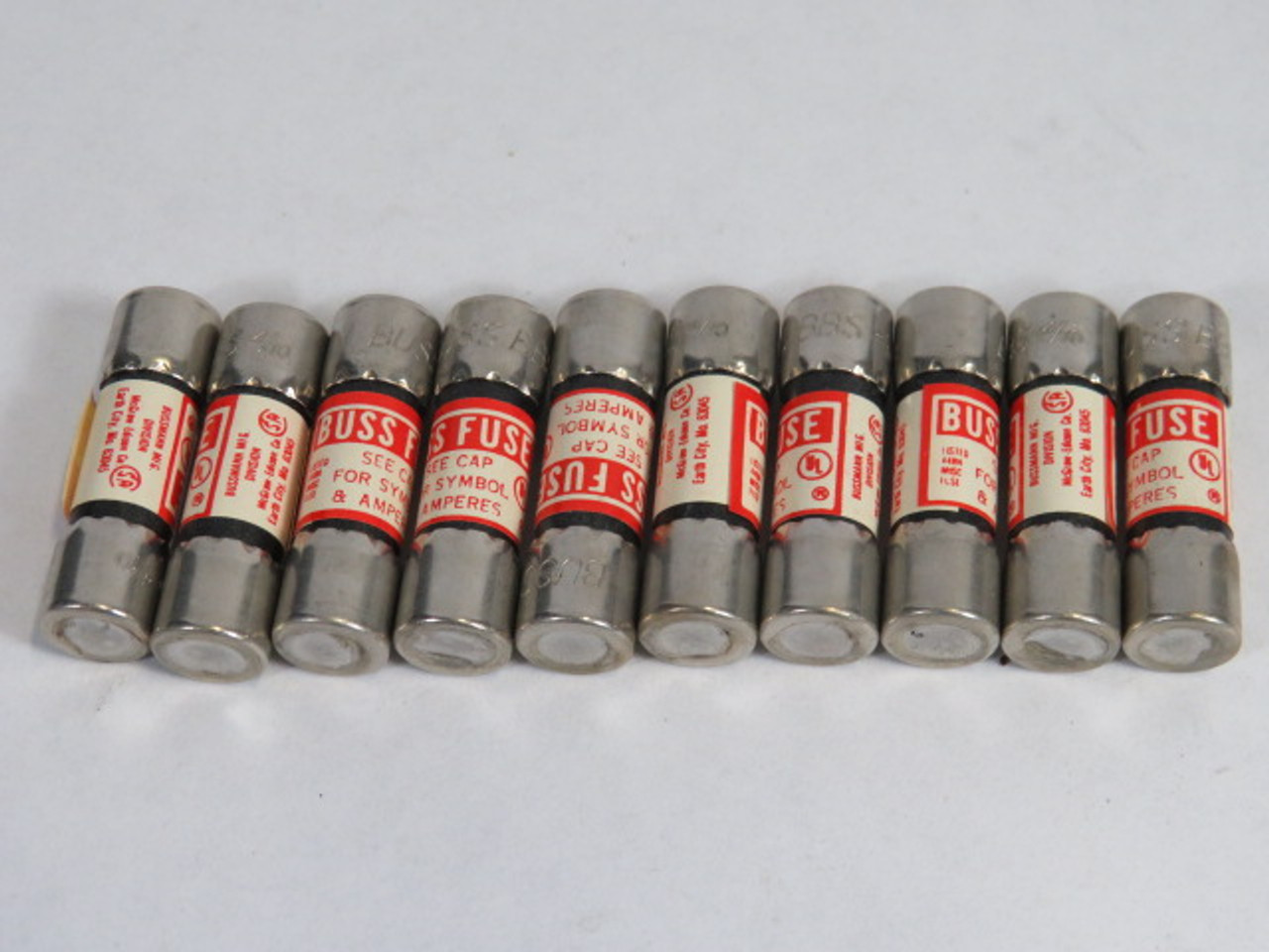 Bussmann BBS-4/10 Fast Acting Fuse 400mA 600V 10-Pack ! NEW !