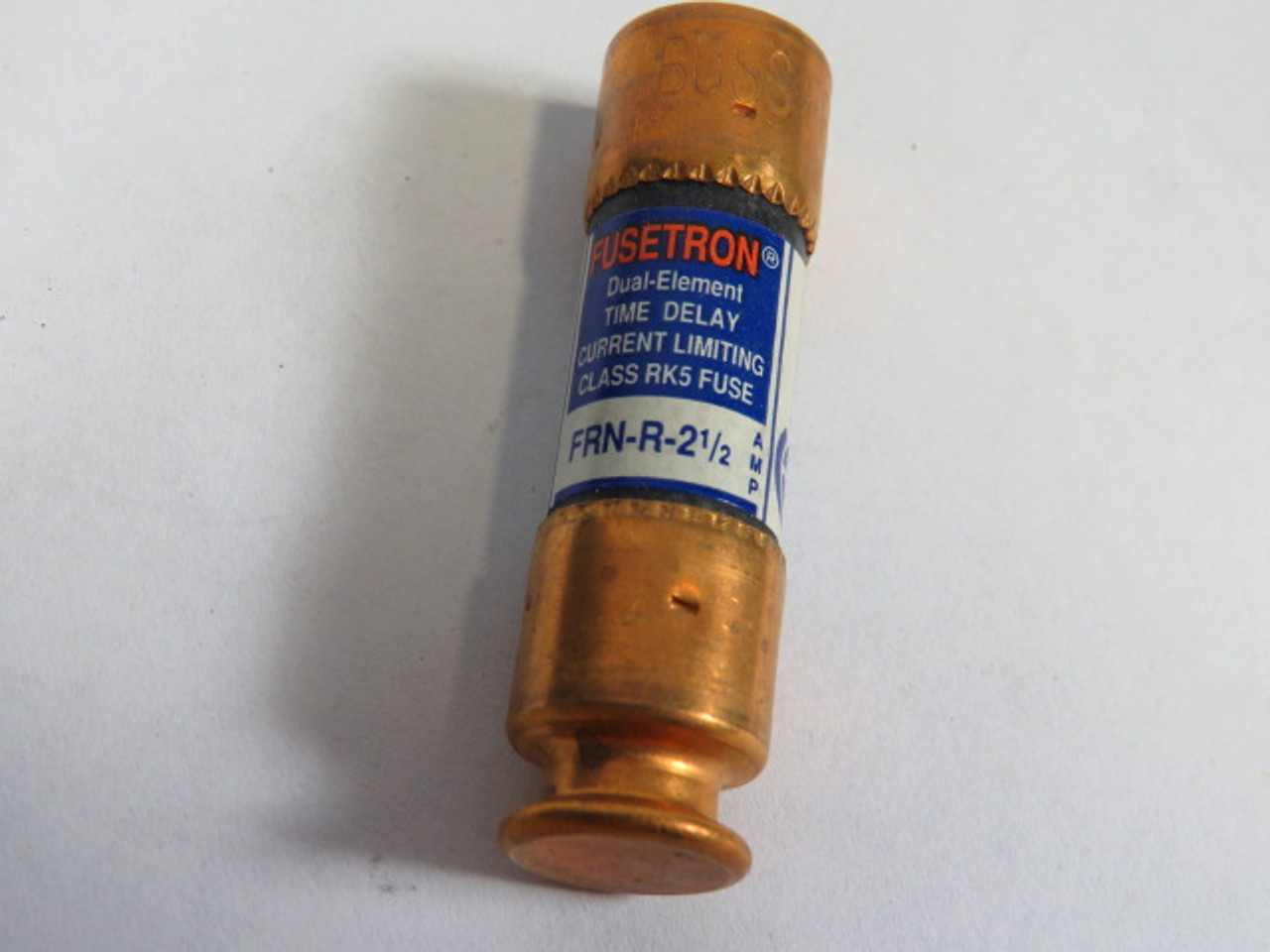 Bussmann FRN-R-2-1/2 Time Delay Fuse 2-1/2A 600V Lot of 9 DAMAGE BOX NEW