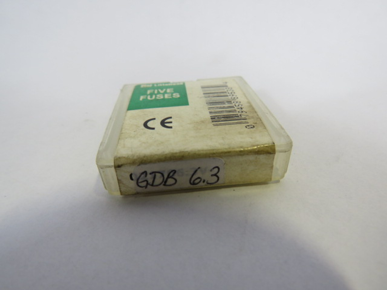 Littelfuse GDB6.3 Glass Fast Acting Fuse 6.3A 250V 5-Pack ! NEW !