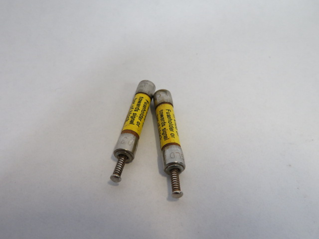 Bussmann GLD-3 Pin Indicator Fuse 3A 125V Lot of 2 USED