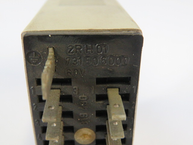 EAW 2RH01 RELOG Gray Switching Relay 60VAC 16-Blades USED