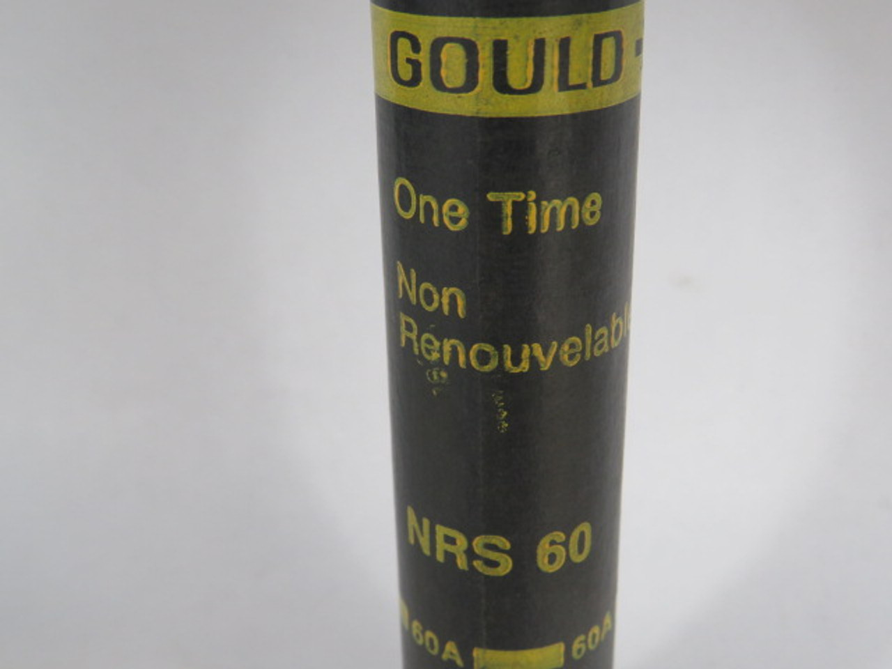 Gould NRS60 One Time Fuse 60A 600VAC Lot of 10 USED