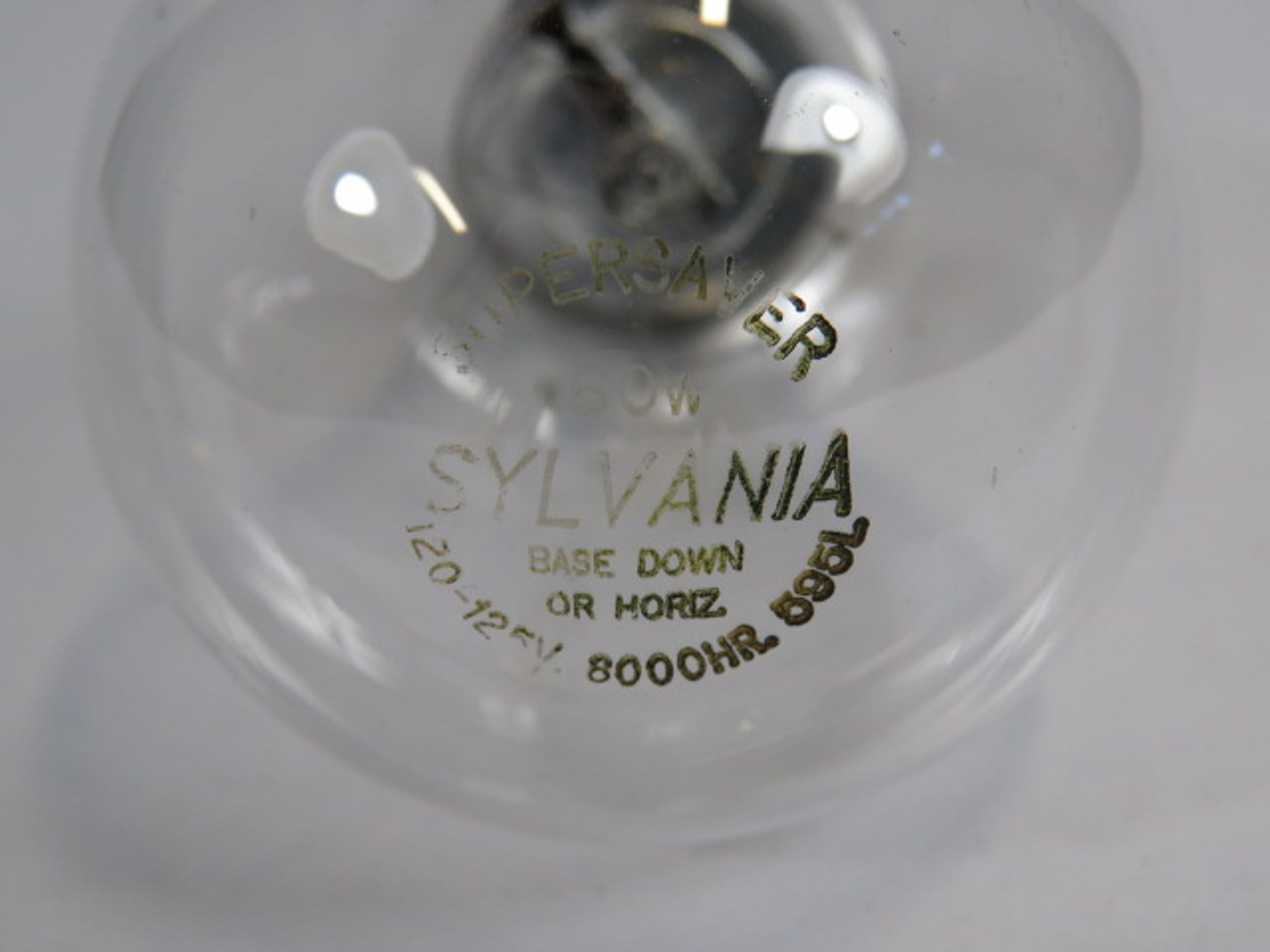 Sylvania 595L Light Bulb 60W 120-125V 8000HR USED