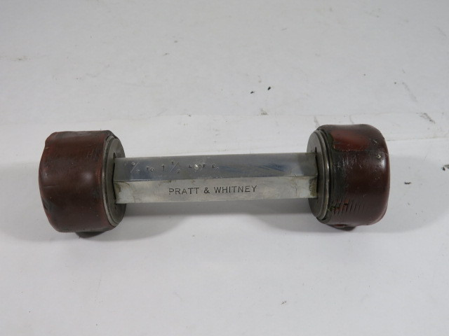 Pratt & Whitney AD-5-1/2" Trilock Thread Plug Gage USED