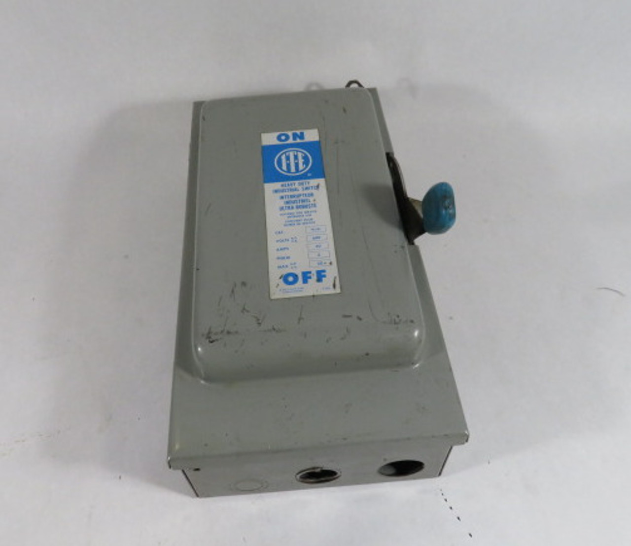 ITE FK361 Heavy Duty Industrial Switch 30A 600VAC 3Ph 3P USED