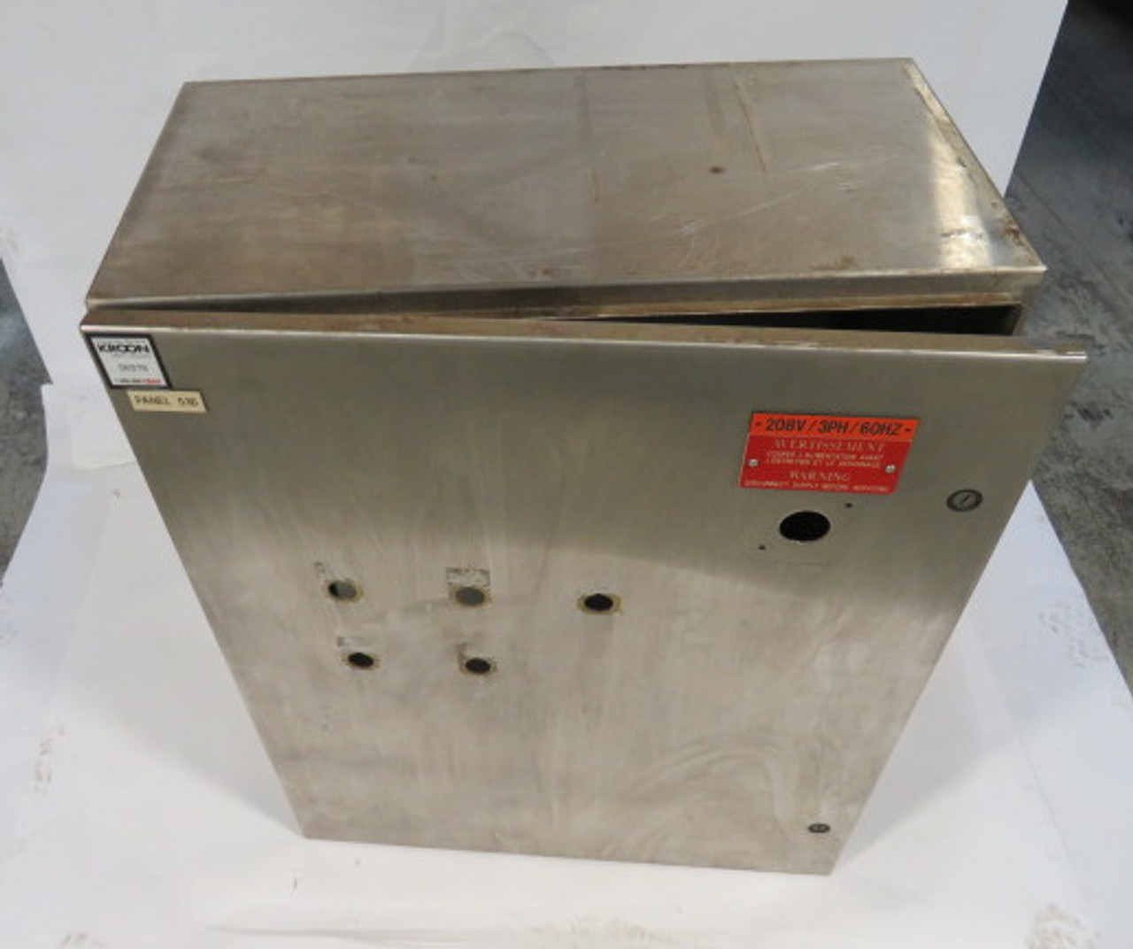 Hoffman C-SD302412SS Stainless Steel Enclosure Box 30"Lx20"Wx12"H USED