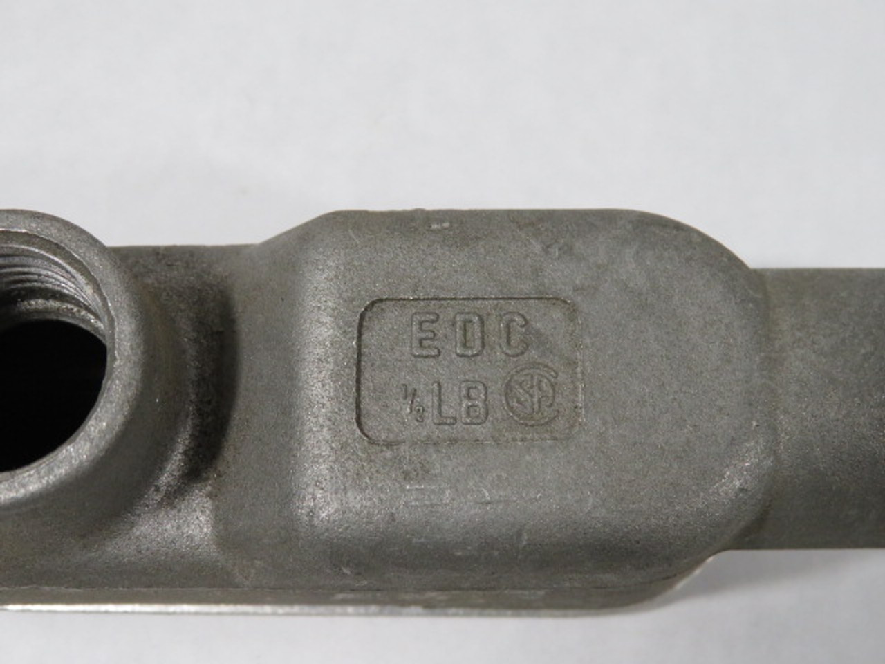 EDC 1/2LB Conduit With Cover 1/2" USED