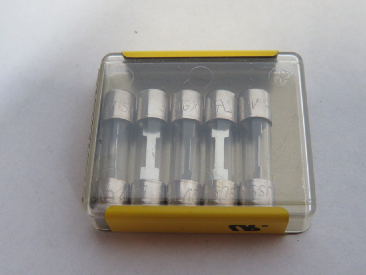 Bussmann AGX-15 Glass Fuse 15A 32V 5-Pack ! NEW !