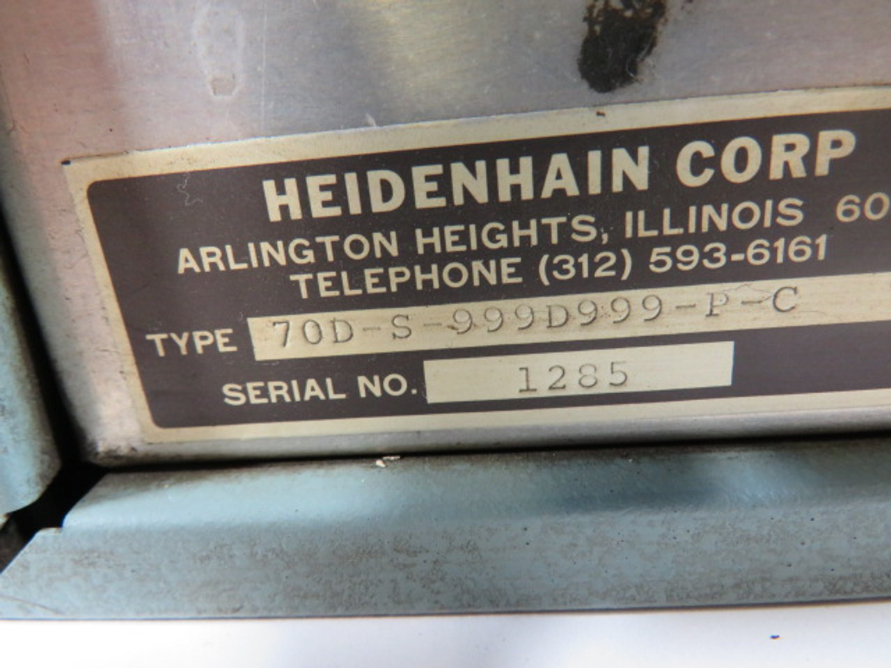 Heidenhain 70D-M-999-D9995-P-C Combined Unit Counting Module *Damage* ! AS IS !