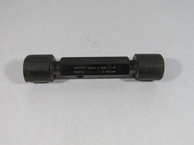 Coventry Gauge & Tool 1-1/2"-18UNEF-3A Setting Plug USED