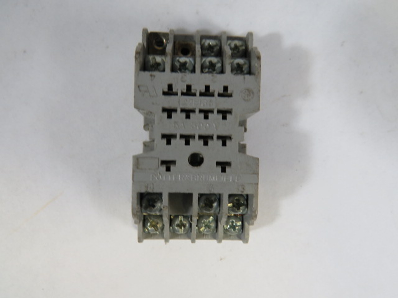 Potter & Brumfield 27E166 Relay Socket 300V 5A MISSING SCREWS USED