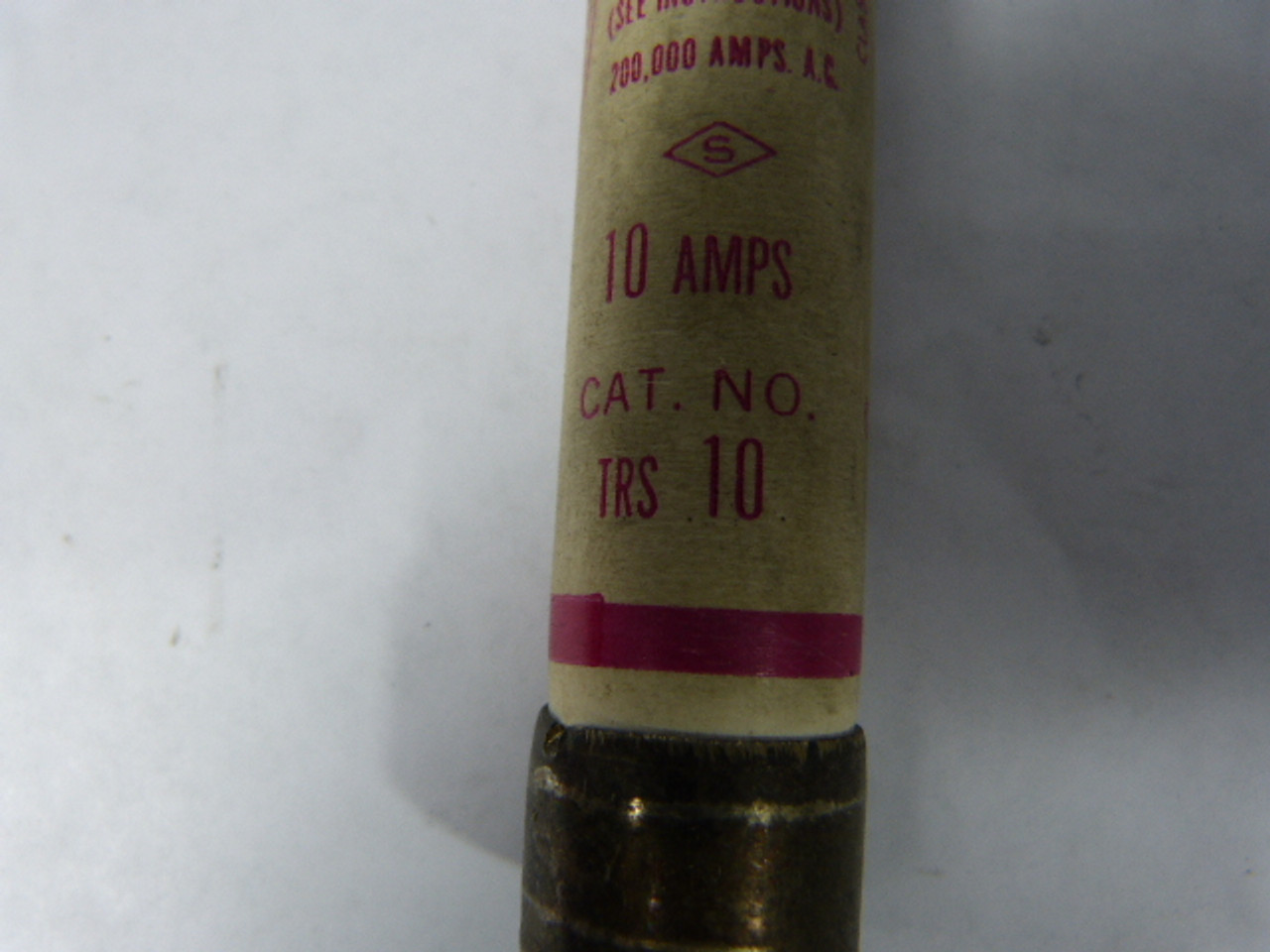 Shawmut TRS10 Time Delay Fuse 10A 600V  USED