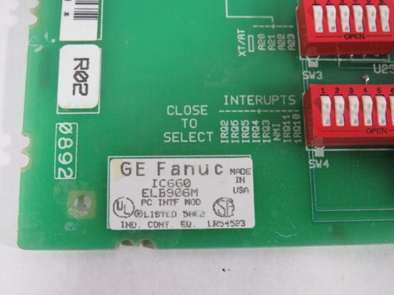 GE Fanuc IC660-ELB906M Genius I/O PC Interface USED