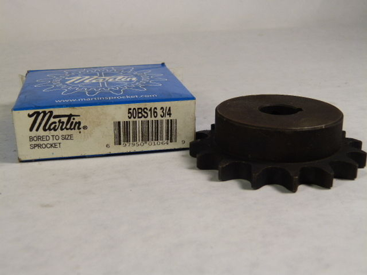 Martin 50BS16-3/4 Sprocket 3/4" Bore 16 Teeth 50 Chain 3/4" Pitch ! NEW !
