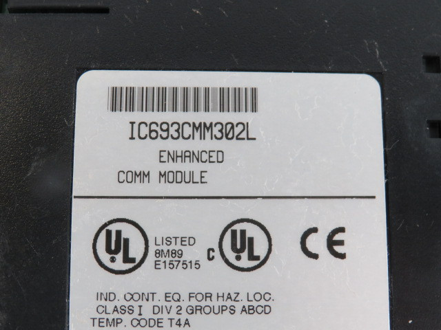 GE Fanuc IC693CMM302L Enhanced Genius Communication Module NO DOOR USED