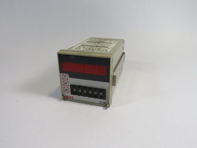 Fotek SC-361 Multi Function Counter 110V or 240VAC 50/60Hz USED