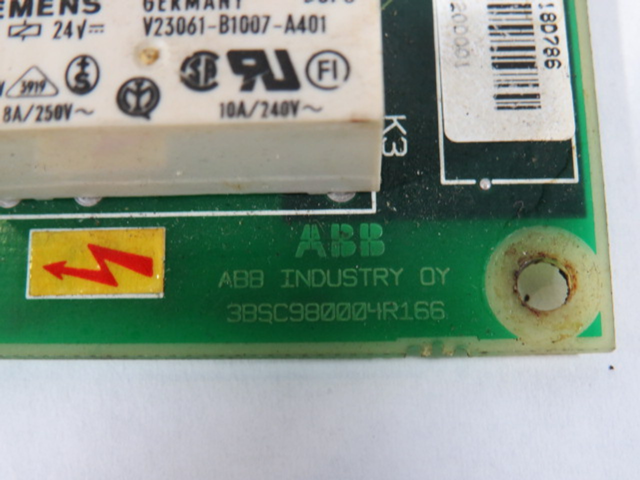 ABB 3BSC980004R166 NIDC-01 Rev G Circuit Board USED