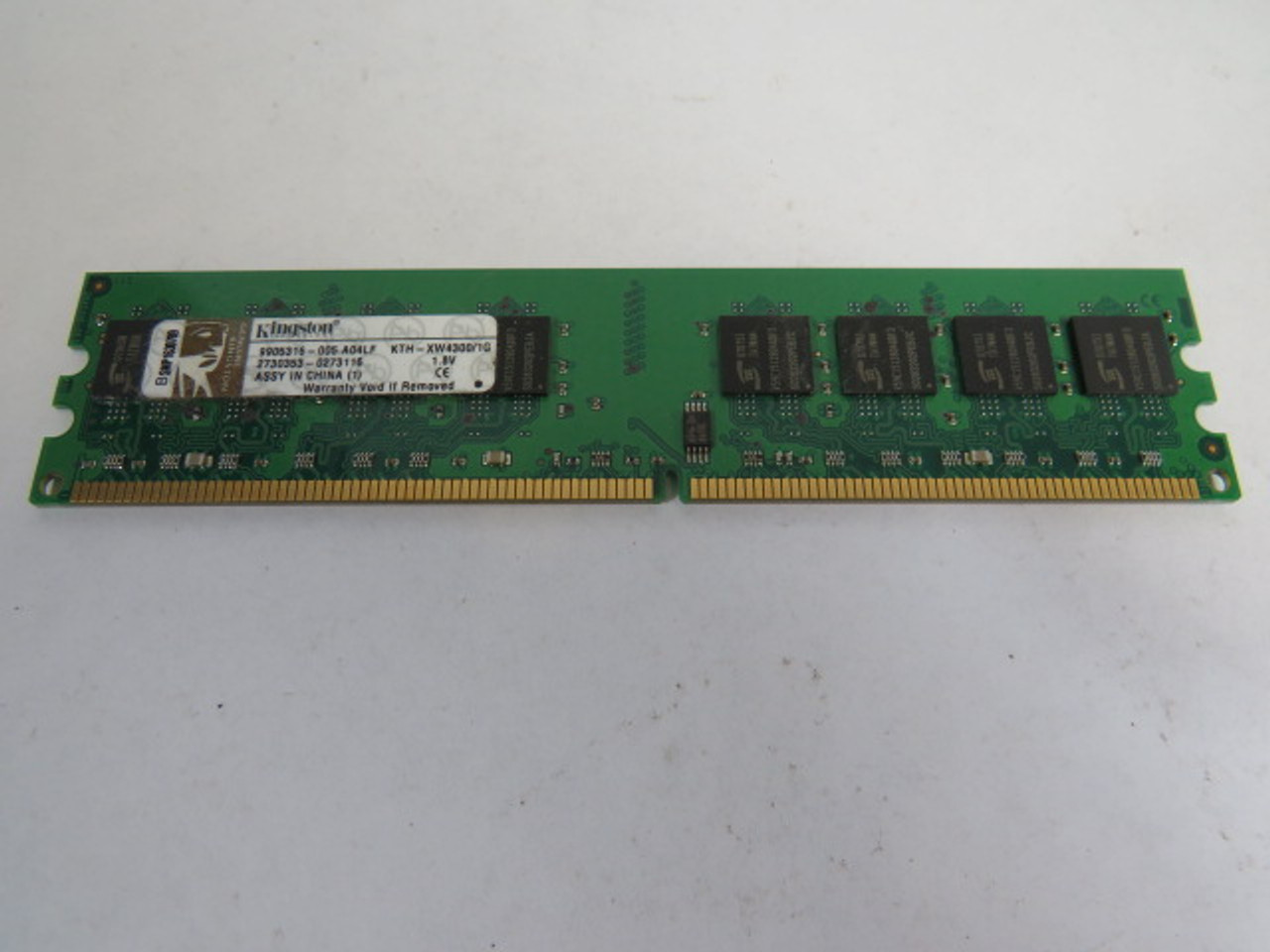 Kingston KTH-XW4300/1G DDR2 RAM 1GB USED