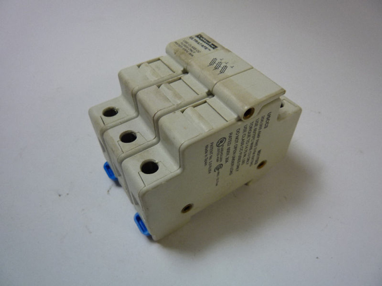 Ferraz Shawmut USCC3 Fuse Holder 30 Amp 600V USED