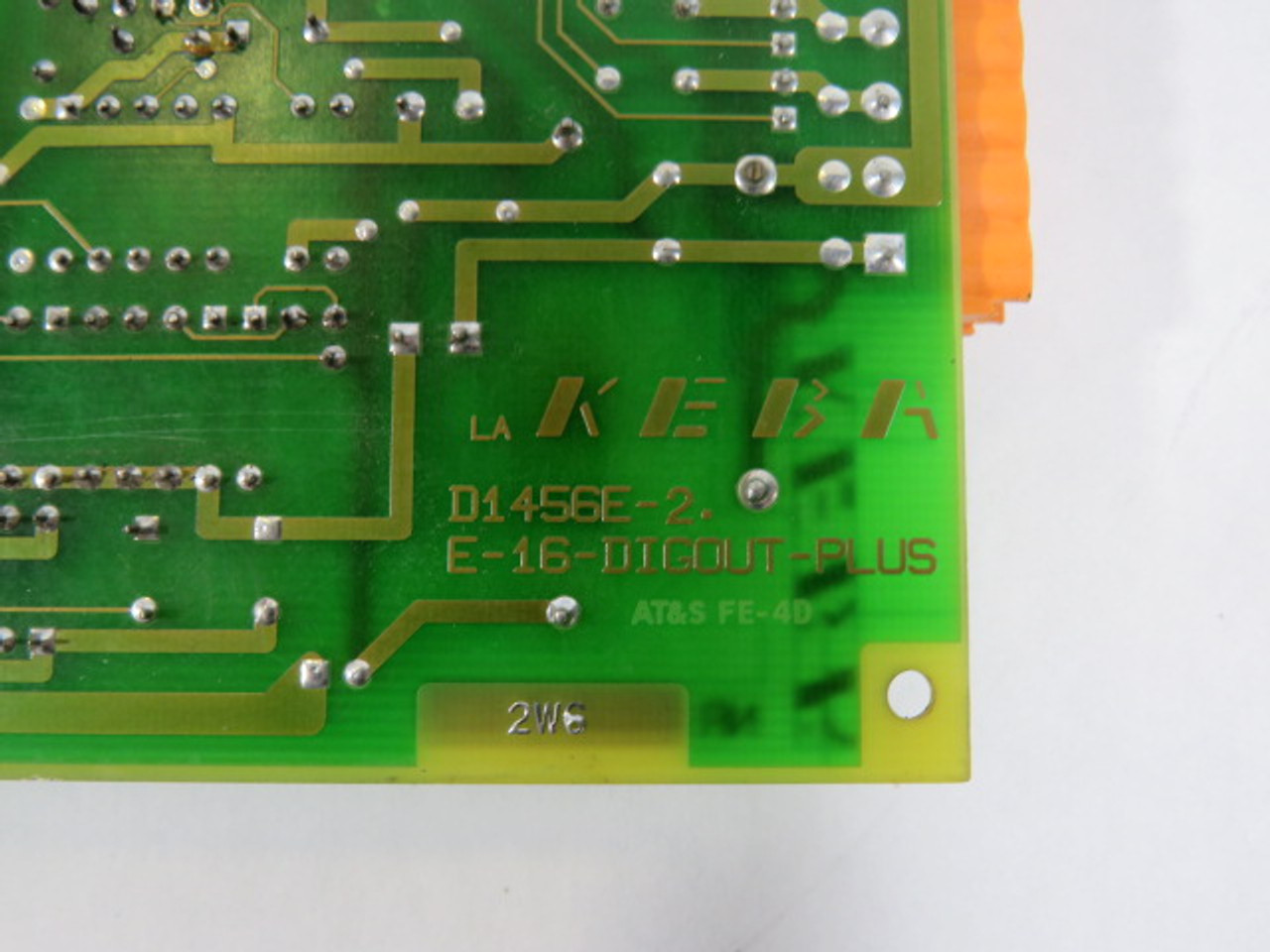 KEBA D1456E-2 E16 Digout Plus PC Board USED