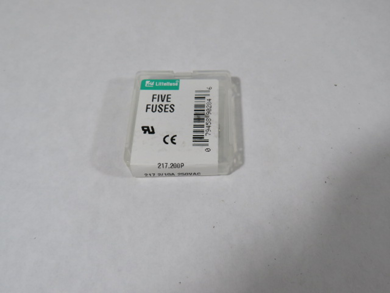 Littelfuse 217.200P Fast Acting Glass Fuse 2/10A 250VAC Pack of 5 ! NEW !
