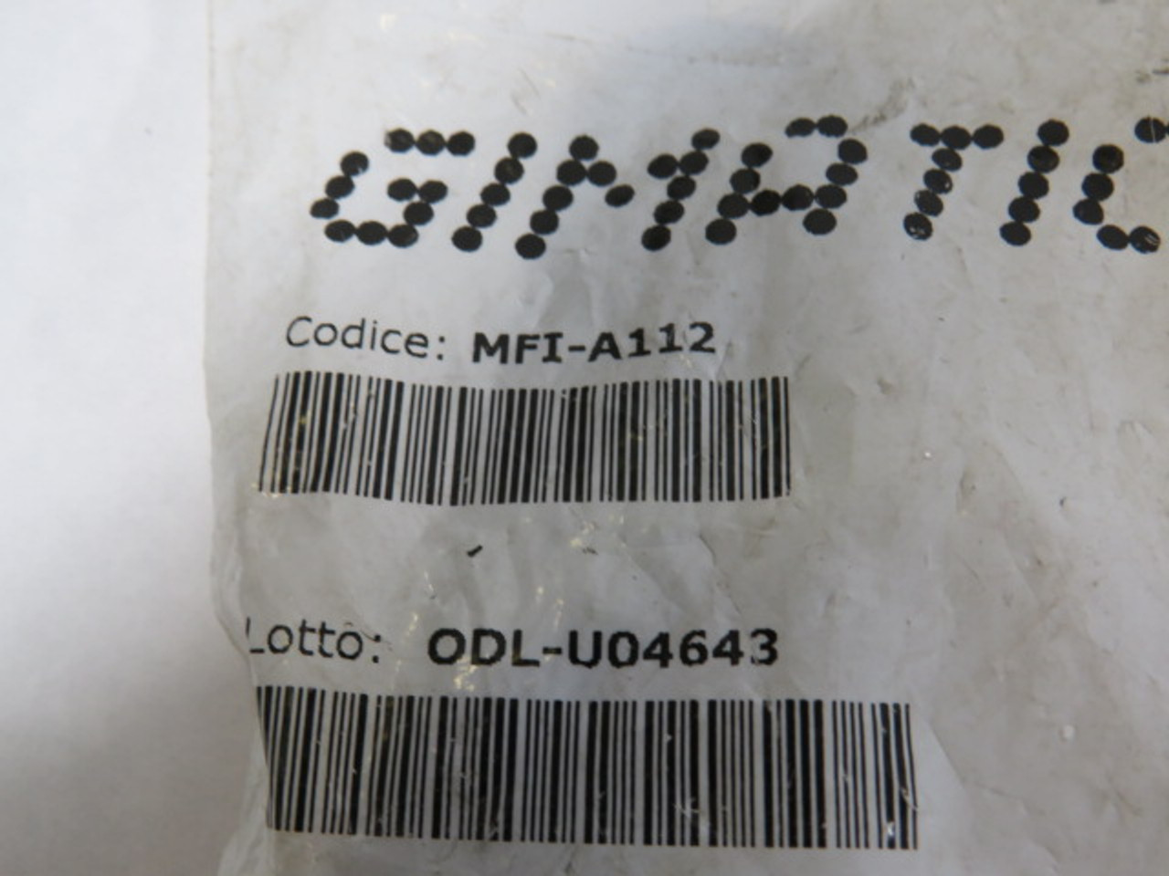 Gimatic MFI-A112 Threaded Bracket M20x1.5 Short with Screws ! NEW !