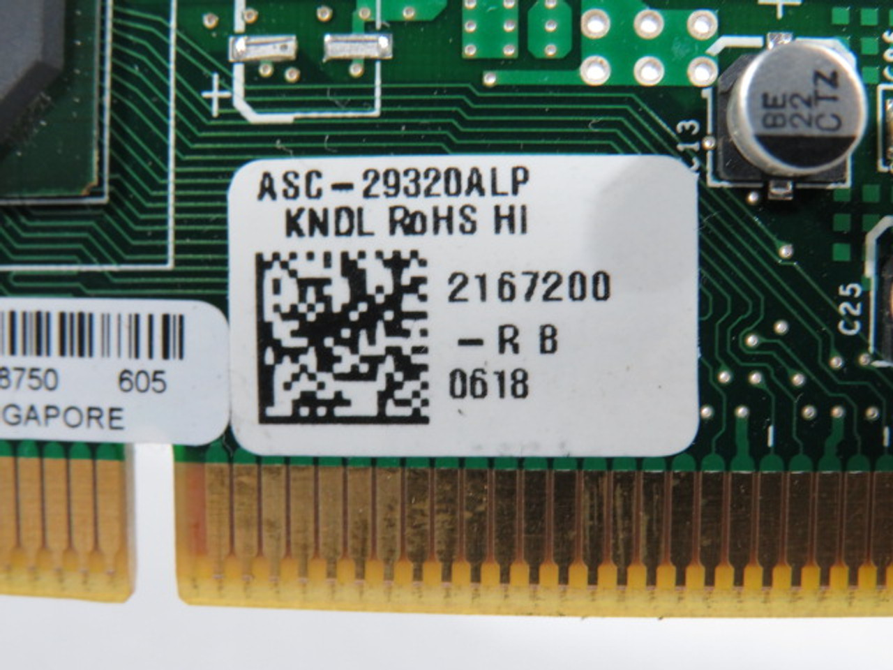 Adaptec 29320ALP Ultra320 SCSI Controller USED