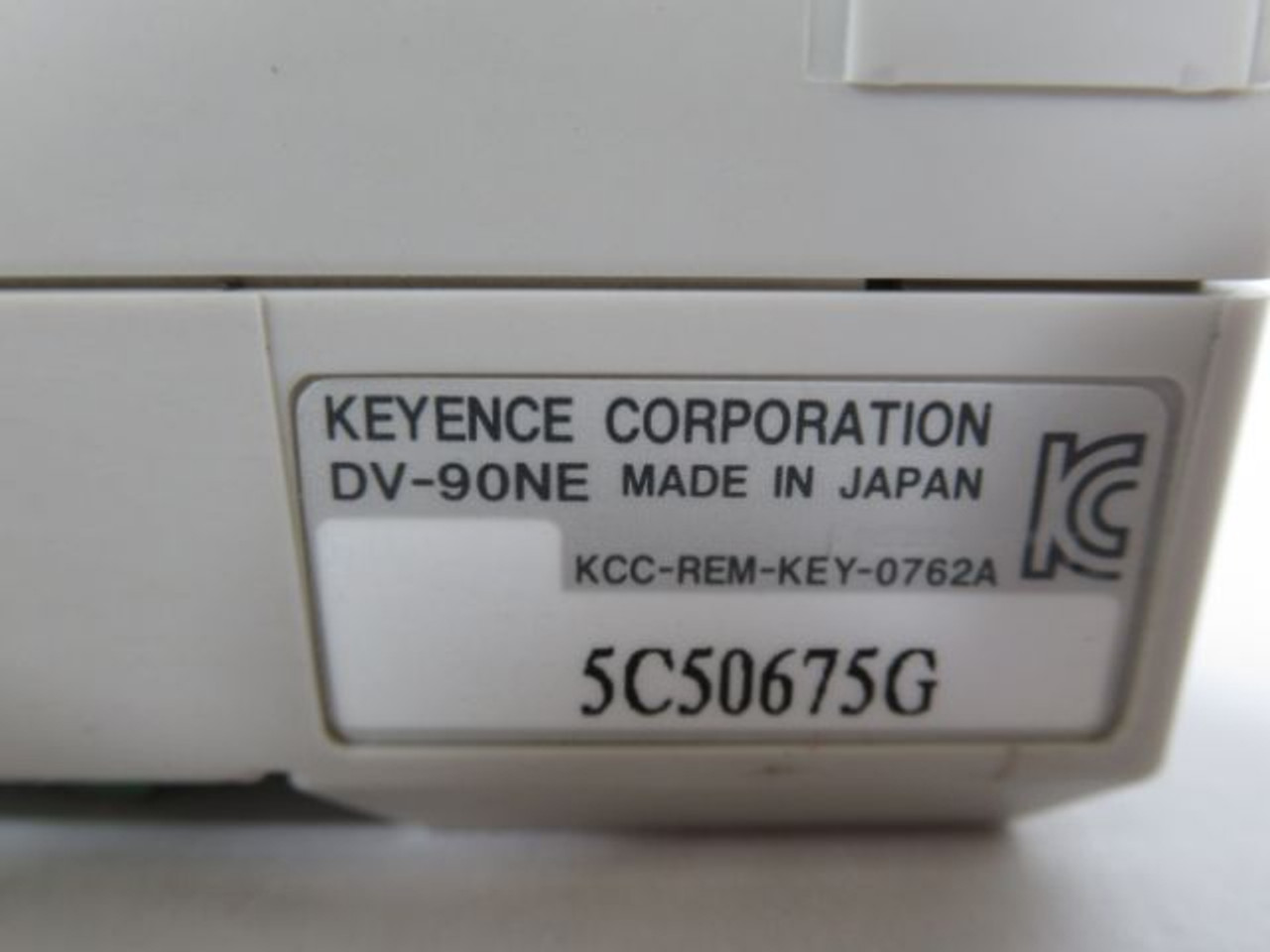 Keyence DV-90NE Auto ID Data NPN Open Controller USED