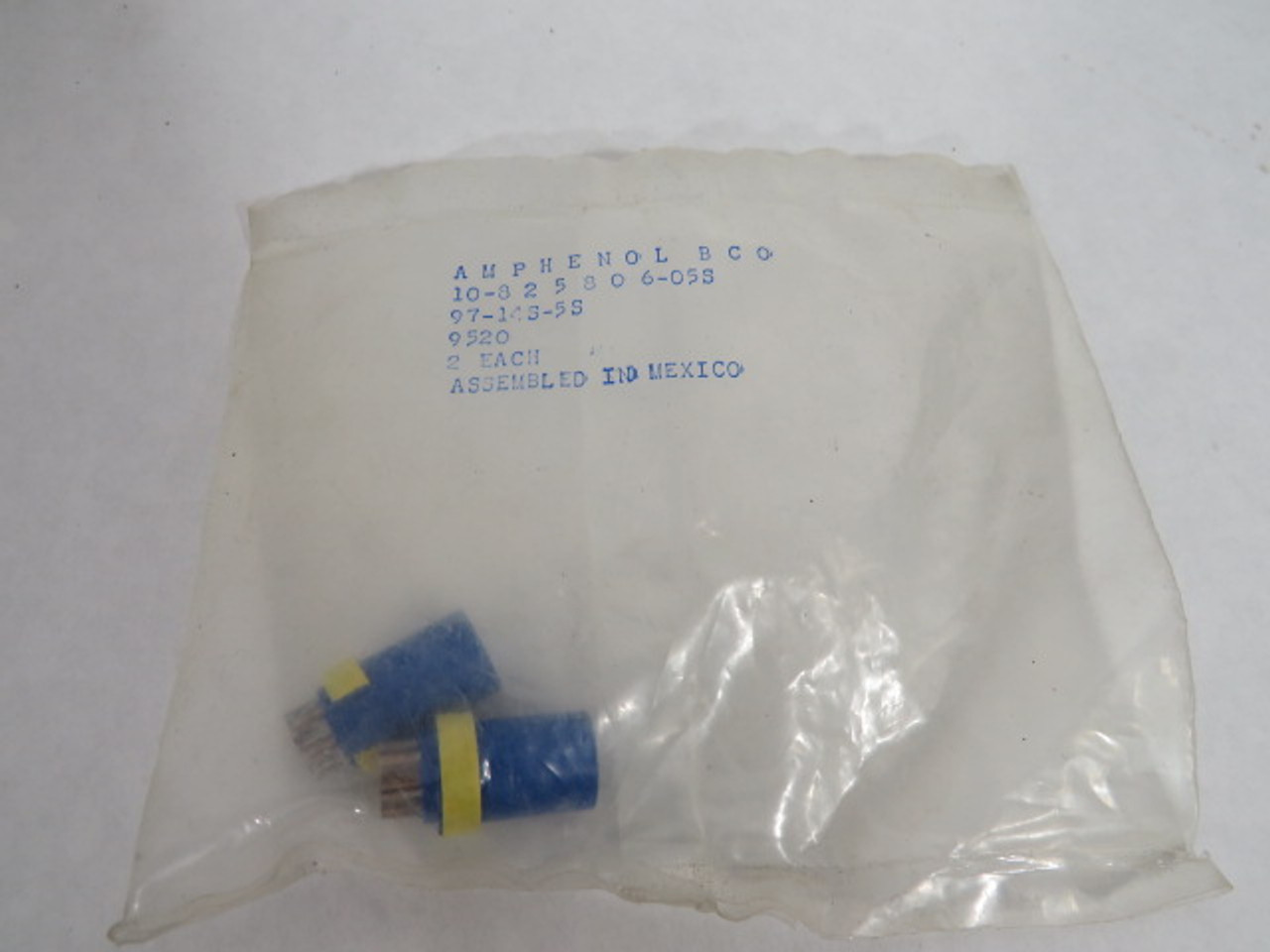 Amphenol 97-14S-5S 10-825806-05S Socket Insert for Connector 2-Pk ! NWB !