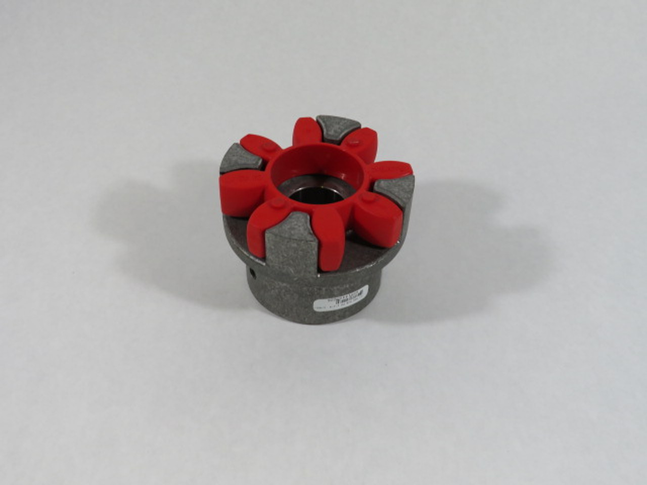 Lovejoy CJ 42A Jaw Coupling 1-1/4" ID 3.74" OD C/W Red Spider Coupling USED