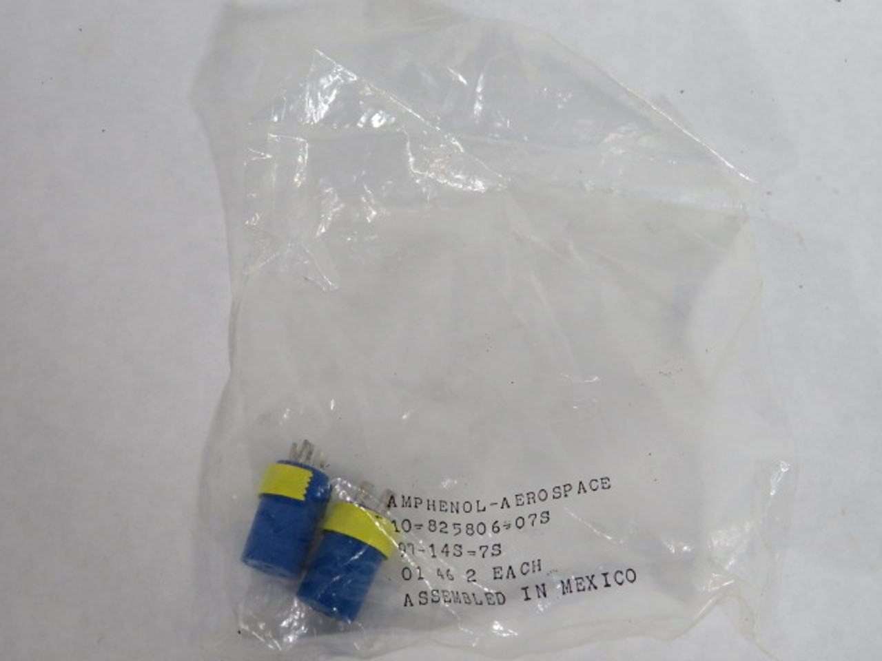Amphenol 97-14S-7S 10-825806-07S 3Pin Solder Insert for Connector 2-Pack ! NWB !