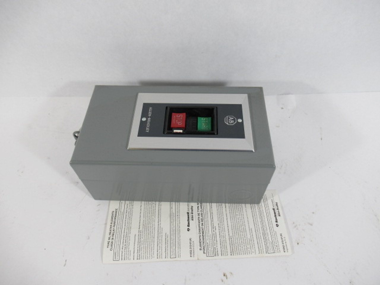 Allen-Bradley 609-AAW Series H Manual Starter Size O 3Ph 200/230V ! NEW !